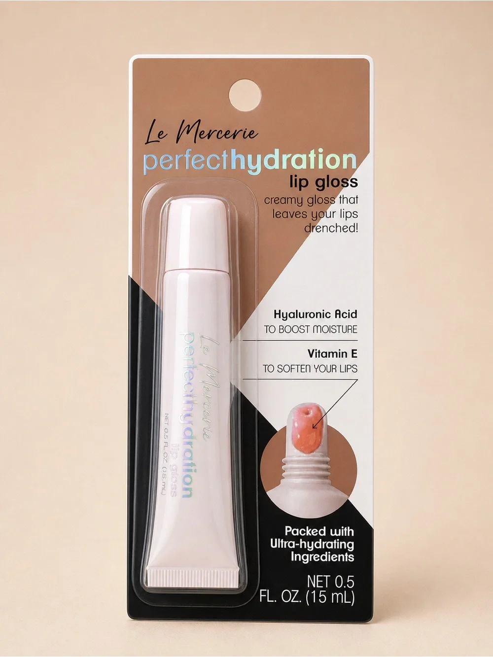 Le Mercerie Perfect Hydration Lip Gloss - Light Pink
